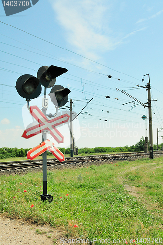 Image of Railway traffic lights