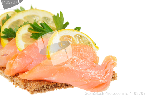 Image of Salmon with lemon