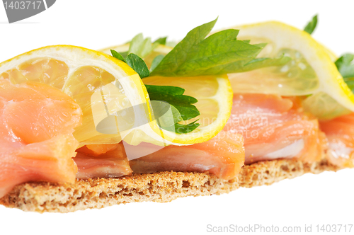 Image of Salmon with lemon