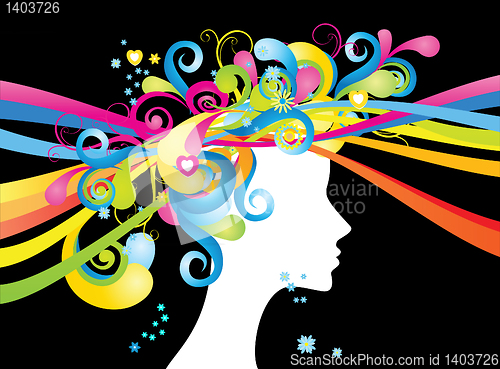Image of Whimsical   woman 