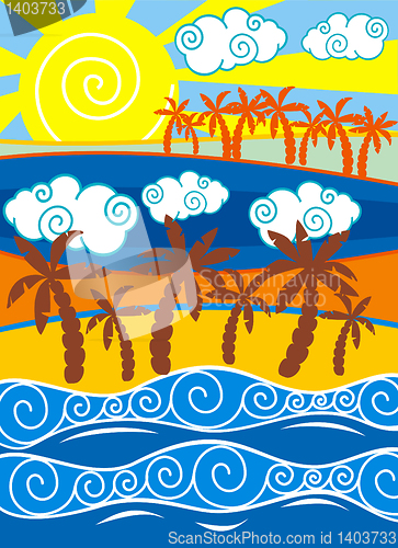 Image of Beach background
