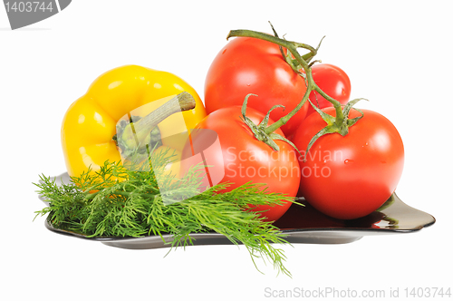 Image of Vegetables - Tomatoes, peppers