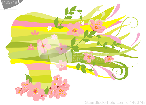 Image of Spring woman