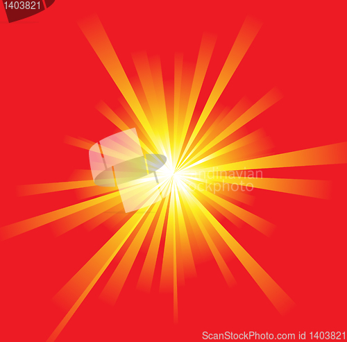 Image of The hot summer sun 