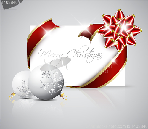 Image of Vector Christmas card