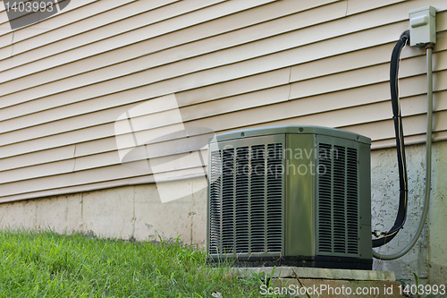 Image of Residential Central Air Conditioner Unit