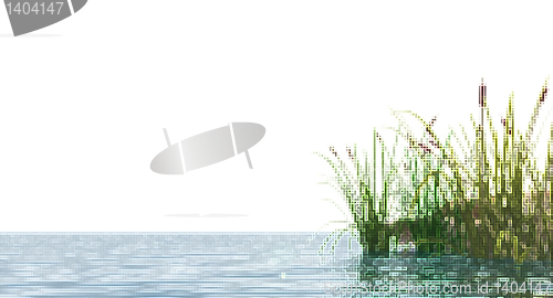 Image of pixel reed