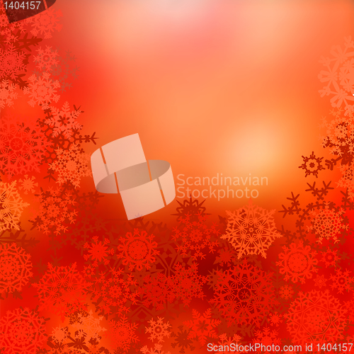 Image of Red christmas background. EPS 8