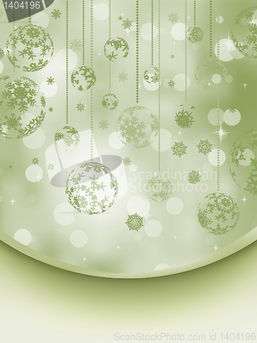 Image of Christmas background with copyspace. EPS 8