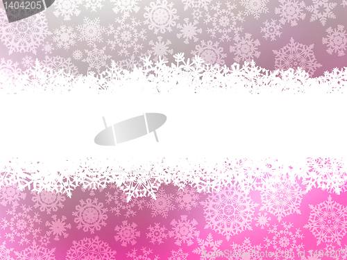 Image of Snowflake christmas with white snow flake. EPS 8