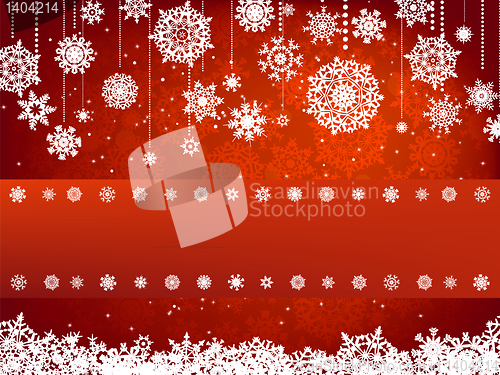 Image of Christmas background with copyspace. EPS 8