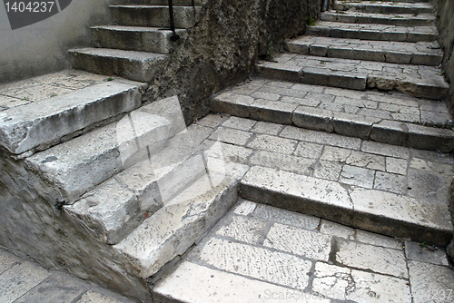 Image of Stone stairs in Sibenik