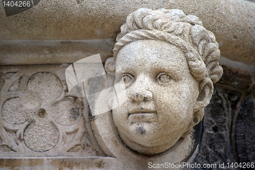 Image of Head, Antique bas-relief