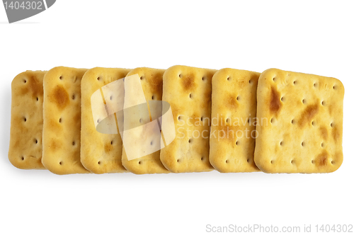 Image of A number of crackers