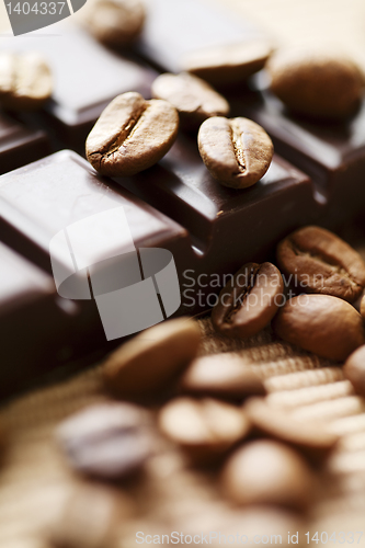 Image of chocolate and coffee