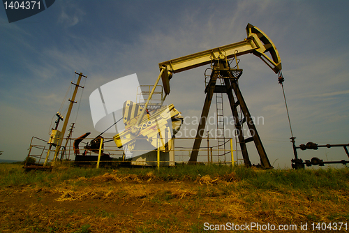 Image of industrial oil pump