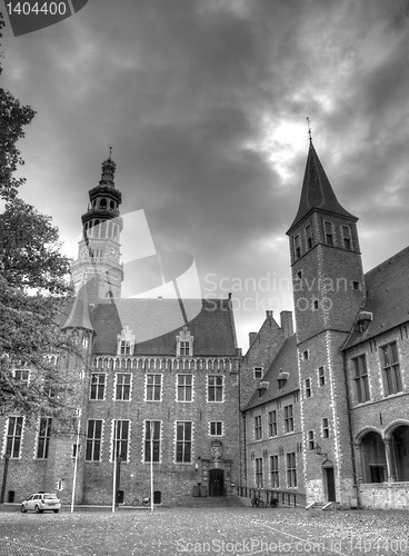 Image of Old town of middleburg  in Zeeland