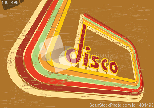 Image of Vector abstract disco background