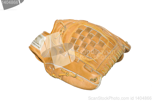 Image of baseball  glove isoated