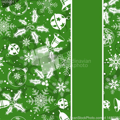 Image of Christmas seamless background