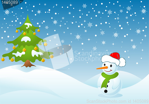 Image of Christmas background