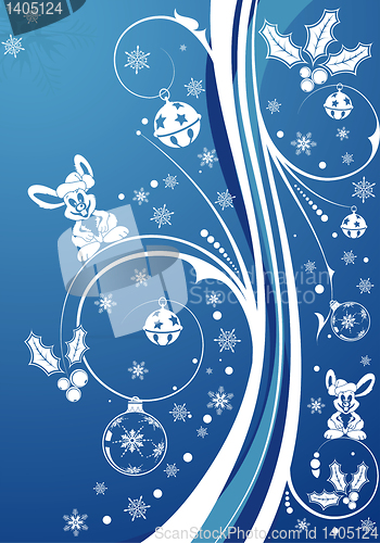 Image of Christmas rabbit