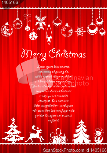 Image of Christmas greeting card