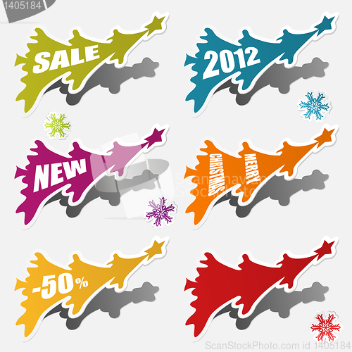 Image of Christmas sticker