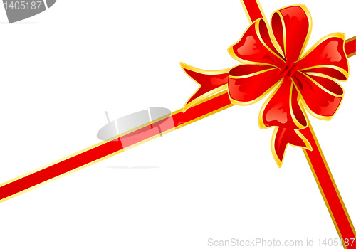 Image of Bow and ribbon