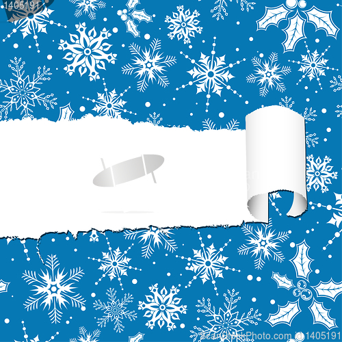 Image of Torn Christmas Paper