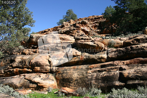 Image of mountains in outback