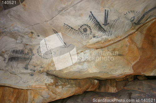 Image of aboriginal paintings