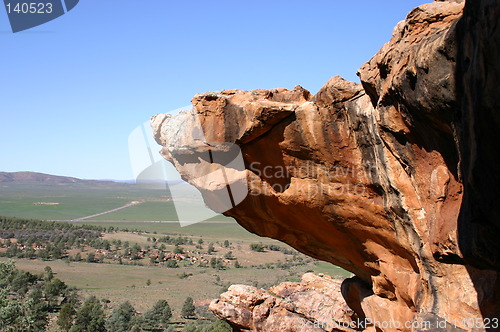 Image of mountain in outback