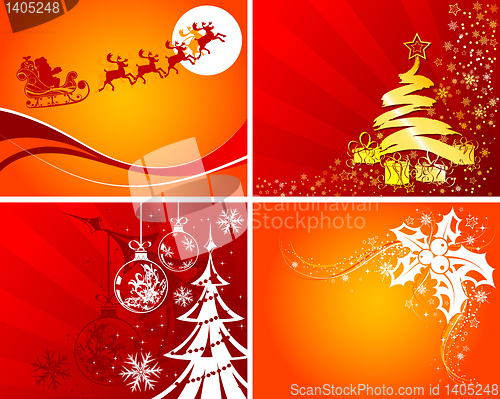 Image of Christmas backgrounds