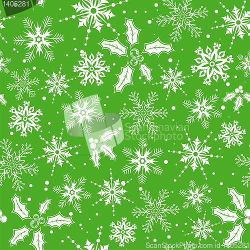 Image of Christmas seamless background