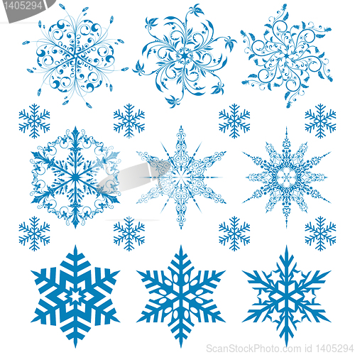 Image of Snowflakes collection
