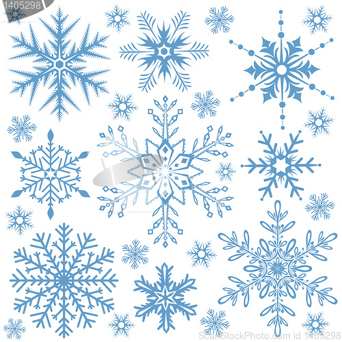 Image of Snowflakes collection