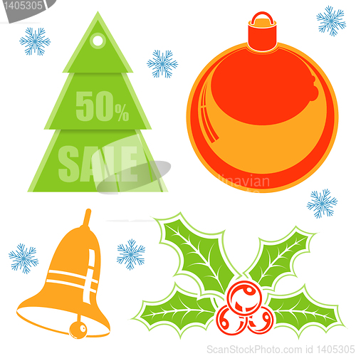 Image of Christmas sticker