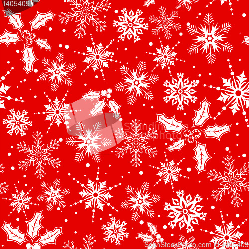 Image of Christmas seamless background