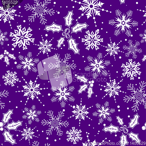 Image of Christmas seamless background