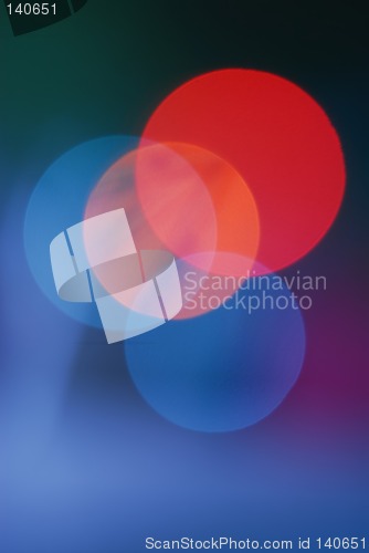 Image of Abstract Lights Blur