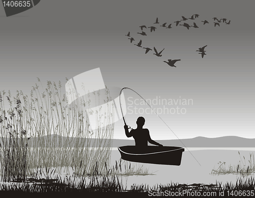 Image of Fishermen on a boat 