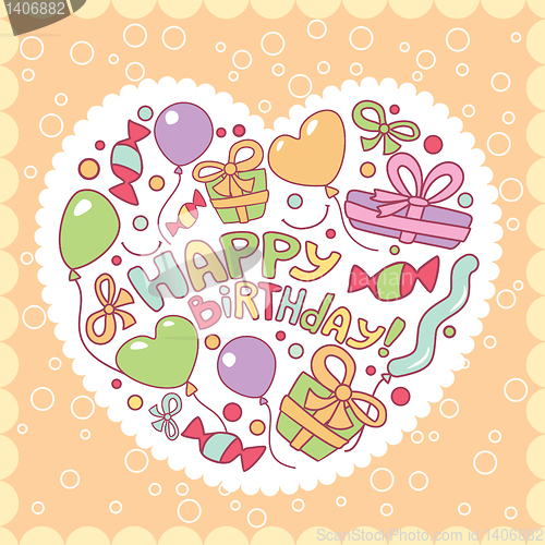 Image of Happy birthday card