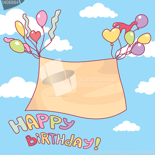 Image of Cute birthday card