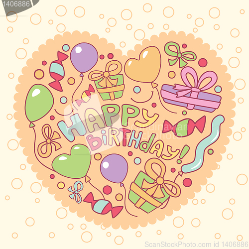 Image of Happy birthday card