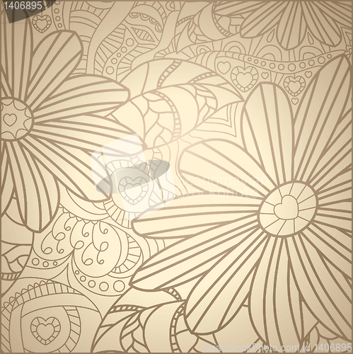 Image of cute floral pattern