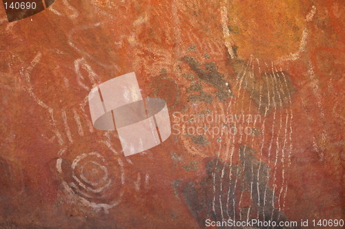 Image of aboriginal paintings