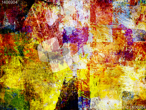 Image of mixed media background