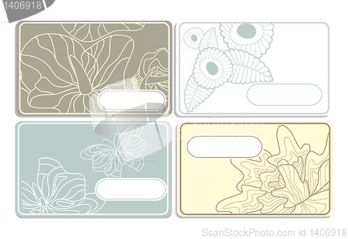 Image of set of business cards