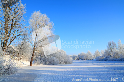 Image of freeze river